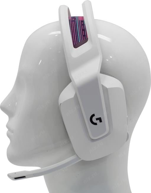 Logitech G733 LIGHTSYNC Gaming Headset (беспроводные наушники с микрофоном,  с рег.громкости) <981-000883>