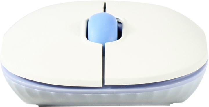 Acer Wireless Optical Mouse OMR205 White/Blue  <ZL.MCEEE.02H>  (RTL)  USB 3btn+Roll
