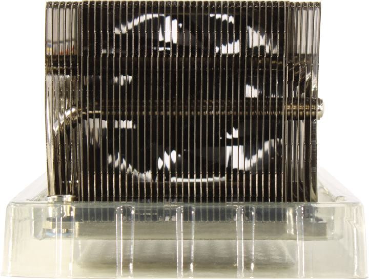 Exegate EX293440RUS Кулер ExeGate ESNK-P0068APS4.PWM.2U.3647.Cu {Al+Cu, 2U, 3 тепл. трубки, LGA3647, TDP 205W, Fan 80mm, PWM, 2100-6800RPM, 2 ball bearing, 4pin, 52db, 410г, на винтах, с термопастой}