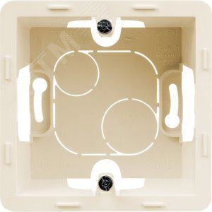 LEGRAND 673981 Коробка накладного монтажа 1 пост  INSPIRIA слоновая кость