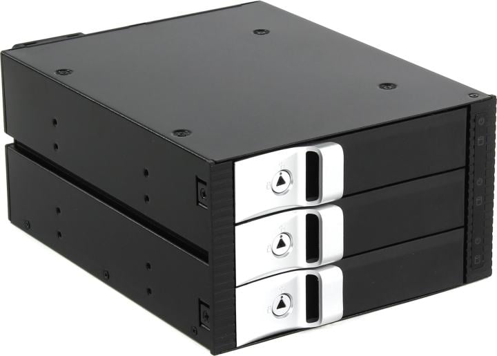 Exegate <HS335-01> HotSwap  корзина  3xSATA/SAS  3.5” <EX264639RUS>
