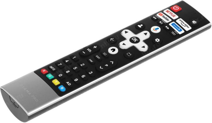 Телевизор QLED Digma Pro 55" QLED 55L Google TV Frameless черный/серебристый 4K Ultra HD 120Hz HSR  DVB-T  DVB-T2  DVB-C D