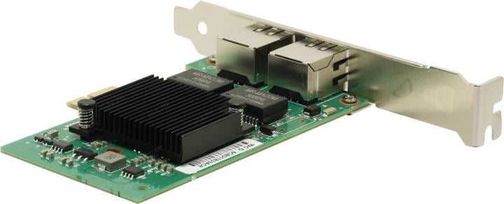 Сетевой адаптер WiFi PCIe LR-Link LREC9222HT, Ethernet-адаптер, Intel I350-AM2, двойной порт RJ45, 10/100/1000 Мбит/с (302472)