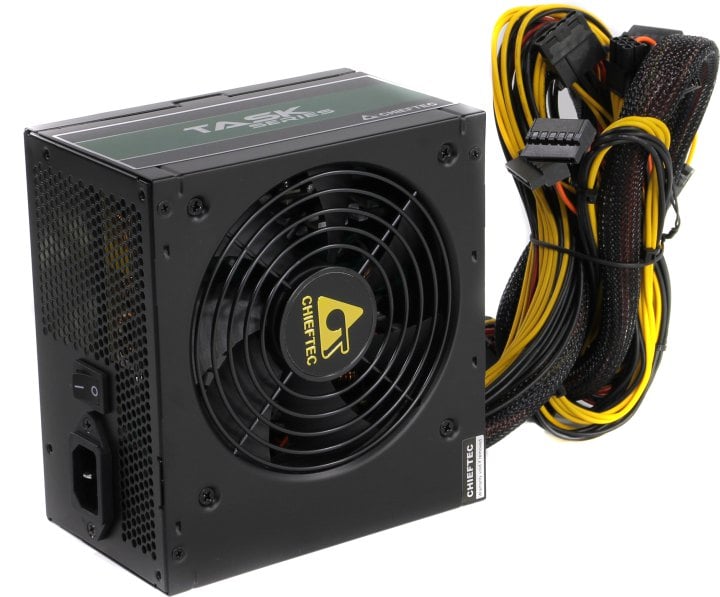 блок питания Chieftec Task TPS-700S (ATX 2.3, 700W, 80 PLUS BRONZE, Active PFC, 120mm fan) Retail
