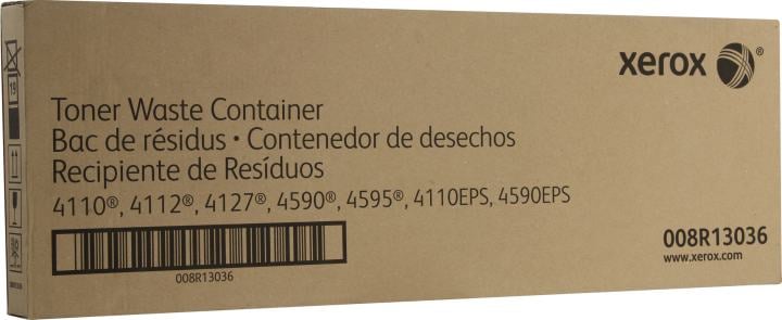 008R13036 - Контейнер для отработанного тонера, Xerox, 008R13036 / 006R01650, Для Xerox WorkCentre 4110/4112/4127/4595/D95/D110/D127/D136, 210 000 страниц (А4)