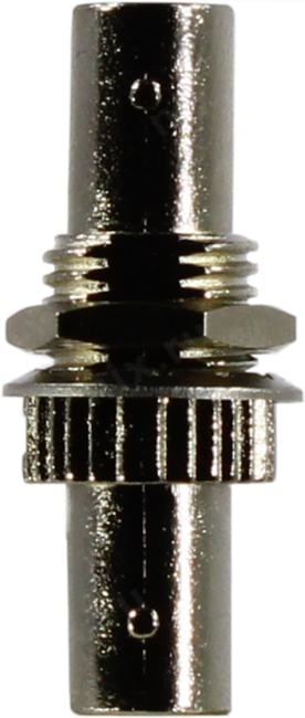 Hyperline <FA-S00Z-ST/ST-N/BK-SL> Оптический проходной адаптер ST-ST,  SM/MM, simplex <243942>