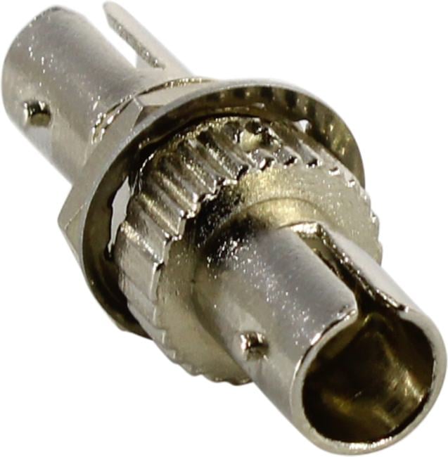 Hyperline <FA-S00Z-ST/ST-N/BK-SL> Оптический проходной адаптер ST-ST,  SM/MM, simplex <243942>