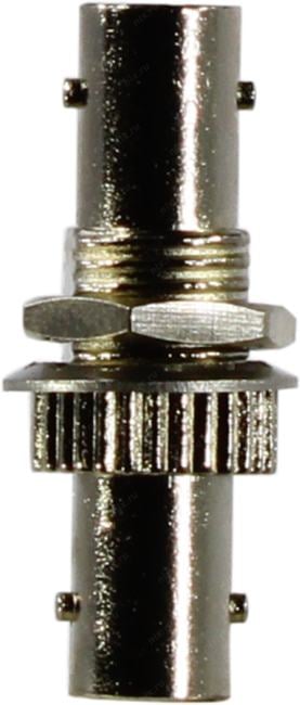 Hyperline <FA-S00Z-ST/ST-N/BK-SL> Оптический проходной адаптер ST-ST,  SM/MM, simplex <243942>
