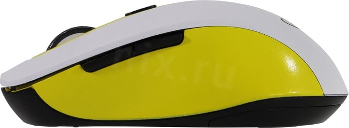 Gembird Wireless Optical Mouse <MUSW-221-Y>  (RTL) USB 6btn+Roll