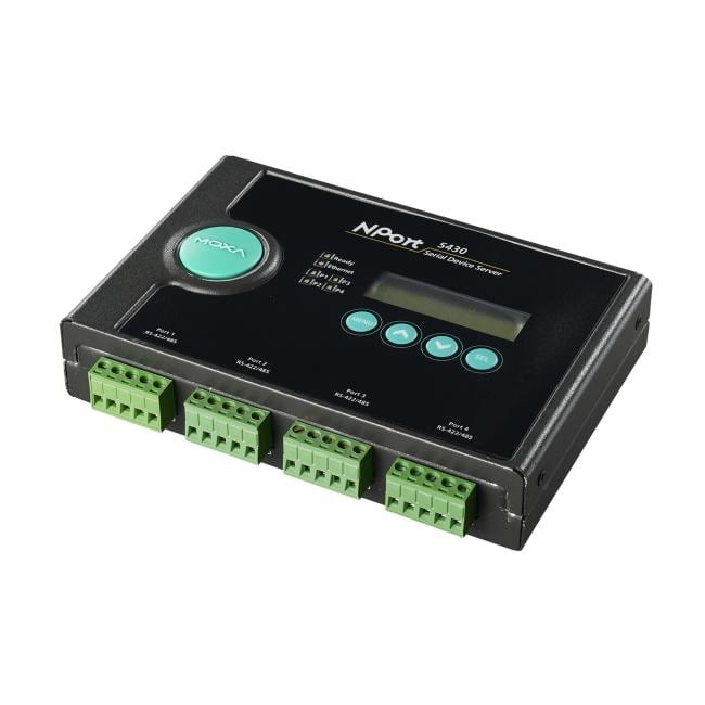 Преобразователь MOXA NPort 5430, 4×RS-422/485, 1×10/100BaseTX