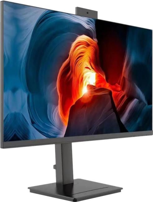 Монитор NPC 27" MF2712-B черный IPS LED 4ms 16:9 HDMI M/M Cam матовая HAS Piv / 100Hz G-Sync FreeSync VGA  DP FHD USB