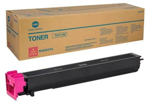 A3VU350 Тонер Konica-Minolta bizhub C654/754/Pro  C754 красный TN-711M