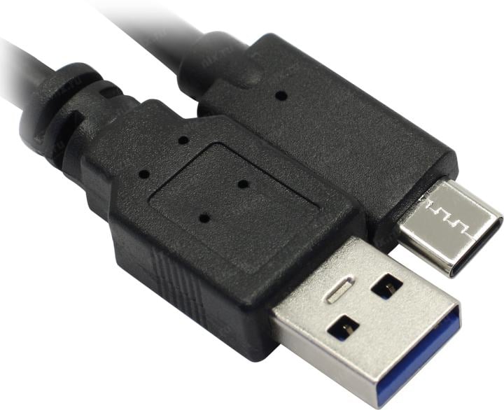 Кабель Type-C-USB 3.0, 1 м, CABLEXPERT, для подключения портативных устройств и периферии, CCP-USB3-AMCM-1M