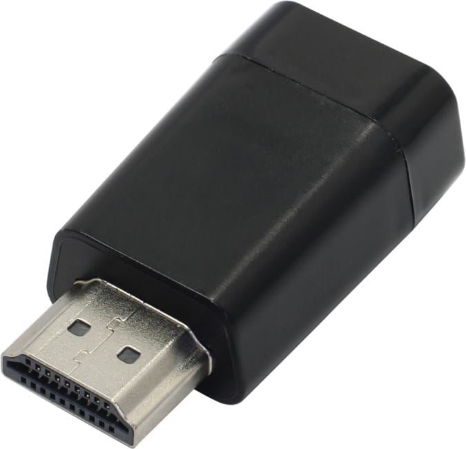 <077425> Кабель-переходник HDMI (m) < - > VGA (f), Cablexpert [A-HDMI-VGA-001]