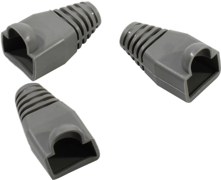 5bites <US016-20GY> Колпачок изолирующий для коннектора RJ-45 (упаковка -  20 шт, серый)