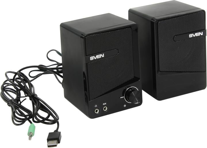 Колонки SVEN 248, USB, 2.0, 2×3 Вт
