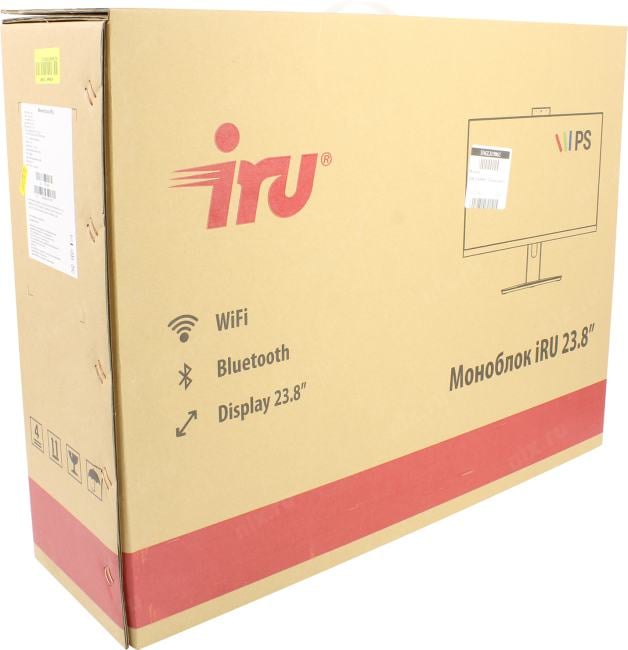 iRU 23IM <1972059>  i3  1215U/8/256SSD/WiFi/BT/noOS/23.8"