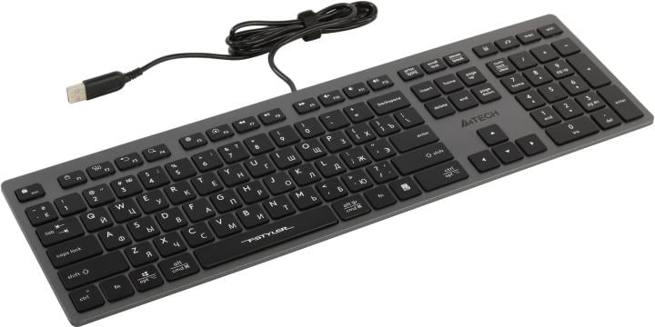 Клавиатура A4Tech Fstyler  FX50 Grey <USB>