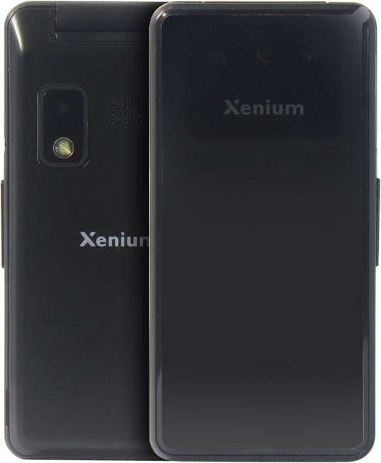 Телефон XENIUM X600, раскладной, 2.8", 2SIM, GSM