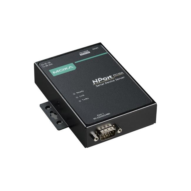 Медиаконвертер MOXA NPort P5150A, 1×RS-232/422/485, 1×10/100BaseTX, PoE