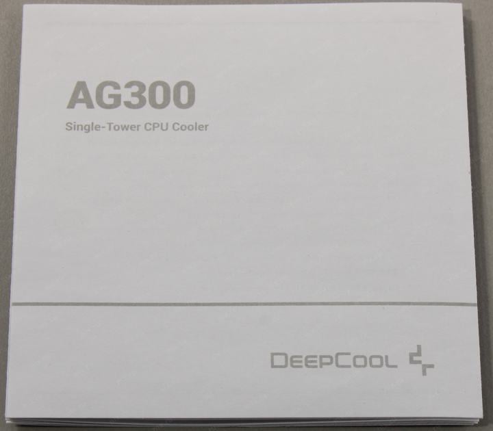 Deepcool <R-AG300-BKLNMN-G>  AG300 LED (4пин,115x/1200/1700/AM4/AM5,30.5дБ,500-3050об/мин,Al+тепл.трубки)