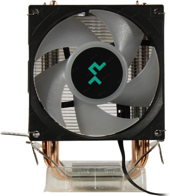 Deepcool <R-AG300-BKLNMN-G>  AG300 LED (4пин,115x/1200/1700/AM4/AM5,30.5дБ,500-3050об/мин,Al+тепл.трубки)
