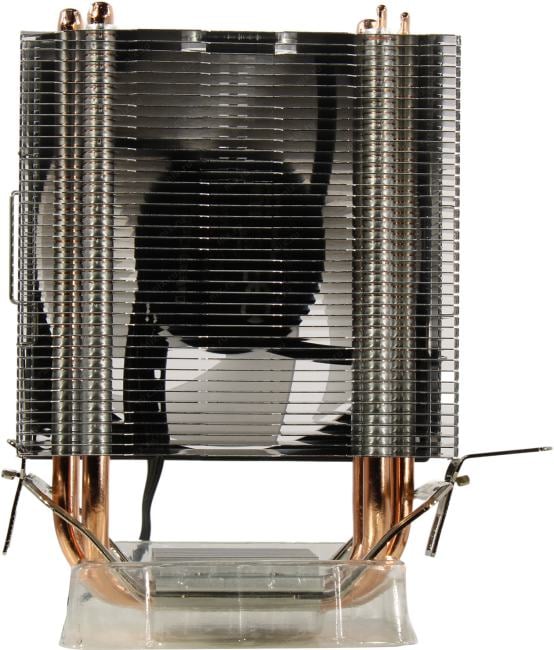Deepcool <R-AG300-BKLNMN-G>  AG300 LED (4пин,115x/1200/1700/AM4/AM5,30.5дБ,500-3050об/мин,Al+тепл.трубки)