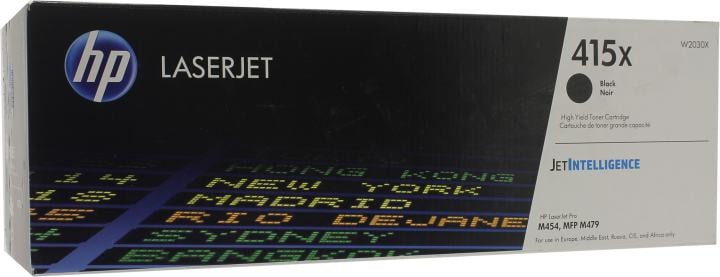 Картридж HP W2030X (415X), черный, 7500 стр.