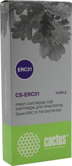 Картридж Cactus CS-ERC31 Purple для Epson  ERC  31/TM-930/TM-950