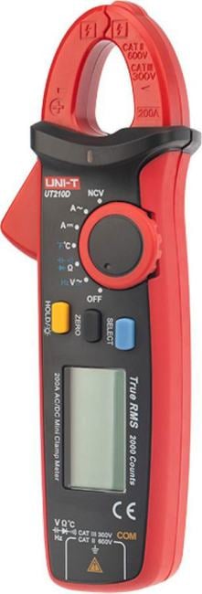 UNIT 13-0008 Токовые  клещи UNI-T UT210D