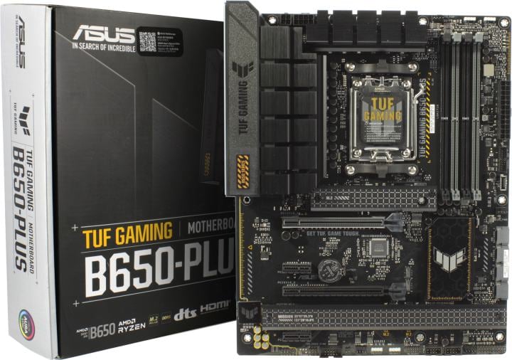 ASUS TUF GAMING B650-PLUS (RTL) AM5 <B650> 2xPCI-E HDMI+DP 2.5GbLAN  SATA ATX 4DDR5