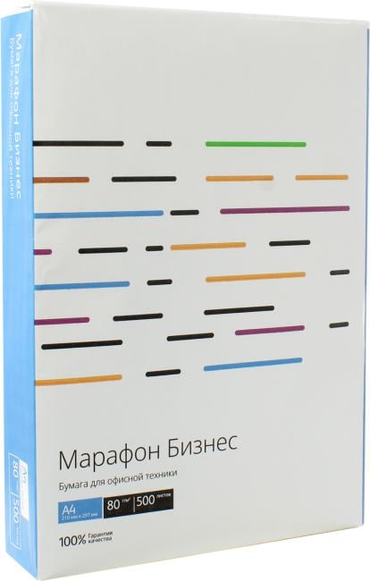 Technoevolab/Марафон Бизнес 450L91820 A4 бумага  (500 листов, 80г/м2)