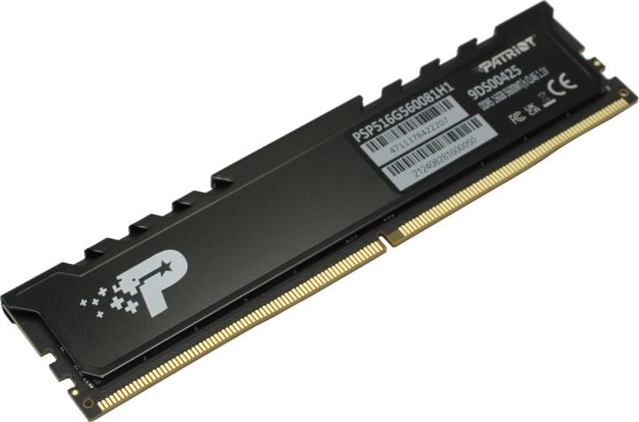 Patriot Signature Line Premium <PSP516G560081H1> DDR5  DIMM 16Gb<PC5-44800> CL46