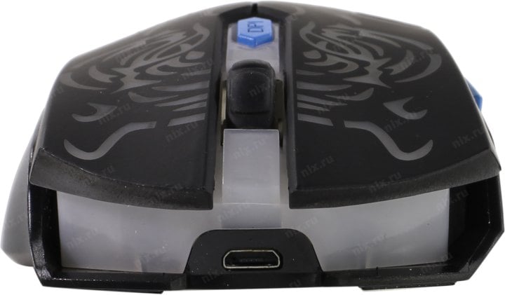 Dialog Gan-Kata Gaming Mouse <MRGK-12UR> (RTL)  USB 6btn+Roll, беспроводная