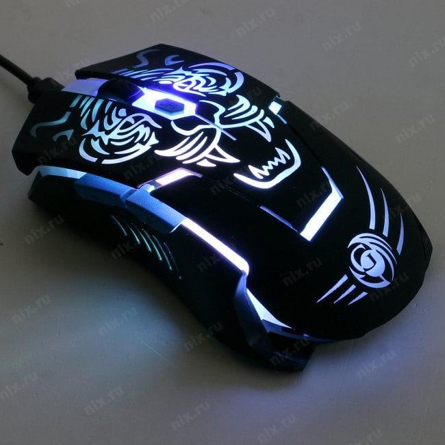 Dialog Gan-Kata Gaming Mouse <MRGK-12UR> (RTL)  USB 6btn+Roll, беспроводная
