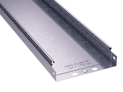 Лоток DKC 35026, 400×50 мм, без перфорации, 1.0 мм, 3 м