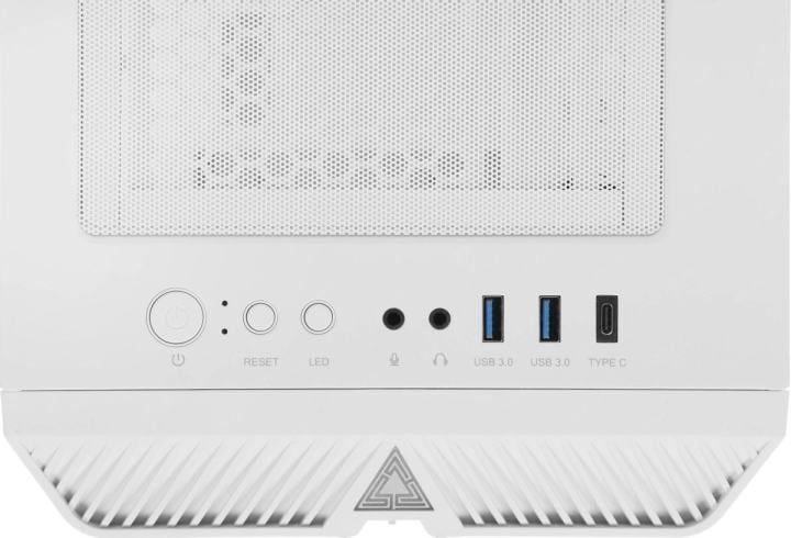 SKY ONE LITE WH Корпус Montech Sky One Lite белый без БП ATX 5x120mm 5x140mm  2xUSB3.0  audio  bott PSU