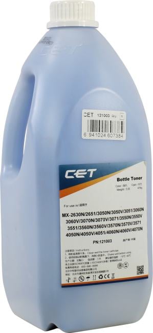 Тонер CET <121003> Cyan  для SHARP MX-3050N/4050N/5070N/C3081R/C5081D