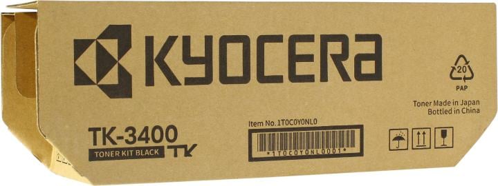 Тонер-картридж Kyocera TK-3400 Black  для ECOSYS PA4500x