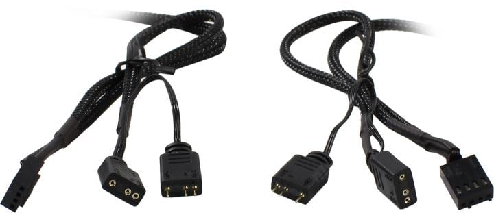 Iceberg Thermal <ICEGALE14A-B2A> IceGALE ARGB 140mm Black (4пин, 140x140x25мм,  0-36дБ, 500-1600об/мин, 2шт)
