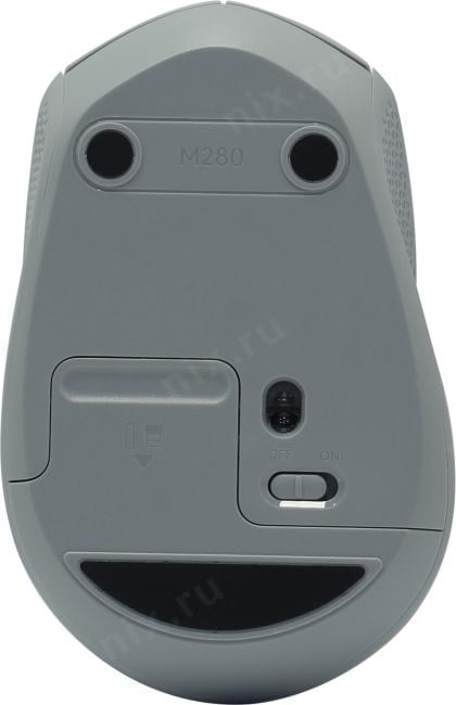 Logitech M280 Grey Wireless Mouse <910-004310> (RTL)  USB  3btn+Roll