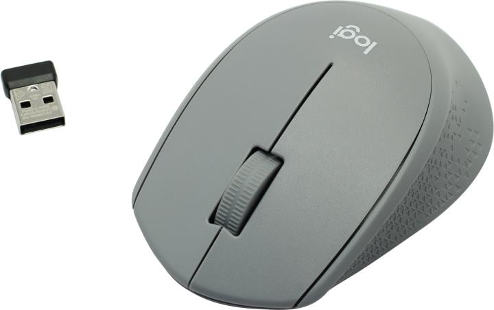 Logitech M280 Grey Wireless Mouse <910-004310> (RTL)  USB  3btn+Roll