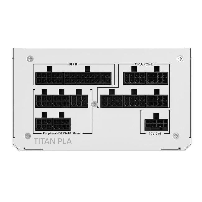 Montech TITAN PLA 1200W / ATX 3.1, APFC, 80 PLUS Platinum,  135mm fan,  full  modular  / TIX0126