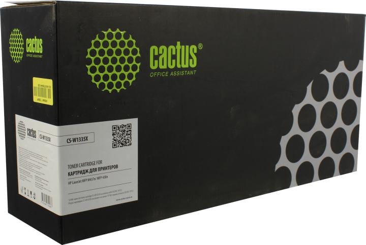 Картридж лазерный CACTUS CS-W1335X (W1335X) черный ((13700стр.) для HP LJ MFP M438n/M438dn/M438nda/M442) (CS-W1335X)