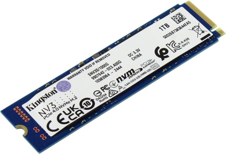 SSD 1 Tb M.2 2280  M  Kingston  NV3 <SNV3S/1000G>