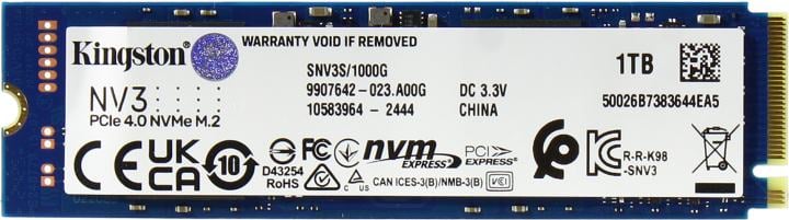 SSD 1 Tb M.2 2280  M  Kingston  NV3 <SNV3S/1000G>