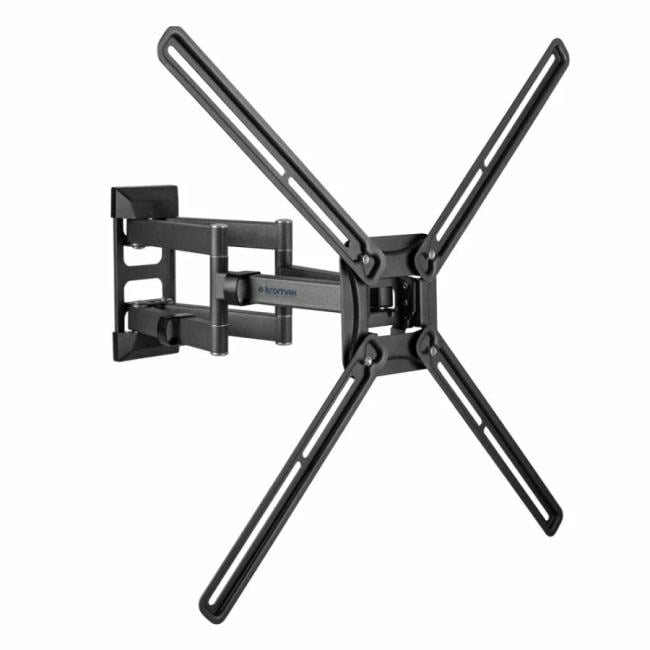 90596 Кронштейн для телевизора Kromax CORBEL-12 титан 32"-75" макс.45кг настенный поворот  и  наклон