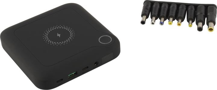 Power bank TopON 103000, 24000 мАч, 2×USB-A, 1×USB-C, Qi