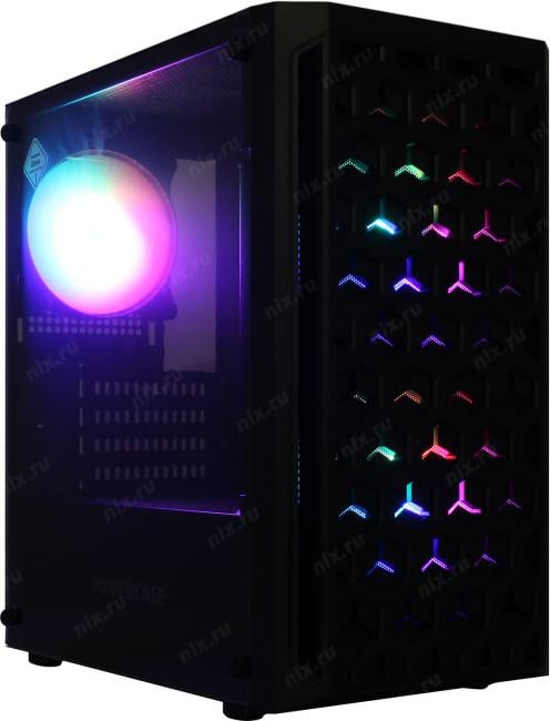 Miditower Powercase Mistral Micro T3B <CMIMTB-L3> MicroATX,  без  БП