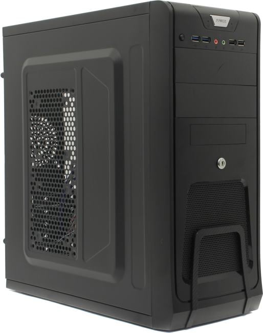 Miditower  Exegate (CP-603UB) Black  ATX  350W (24+4пин)  (EX283215RUS)